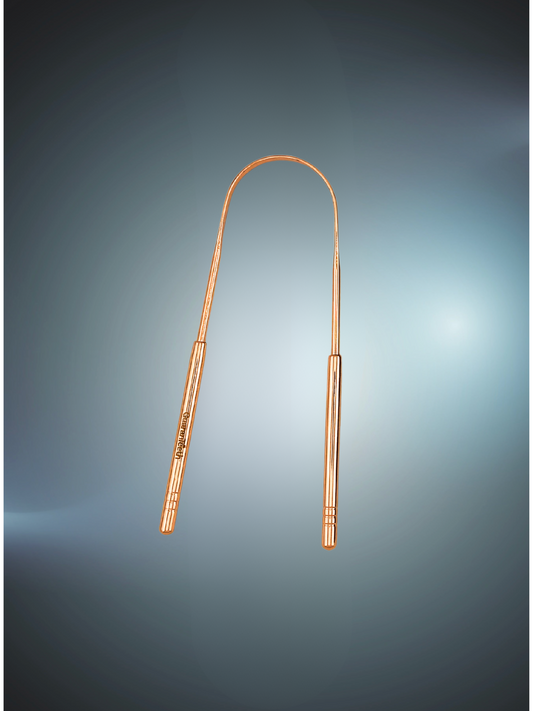 COPPER TONGUE SCRAPER