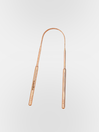 COPPER TONGUE SCRAPER